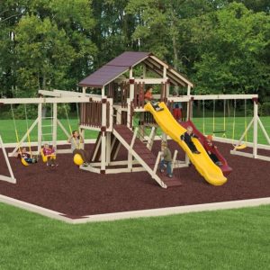 Fantasy Fortress Swing Set Package #F512-7