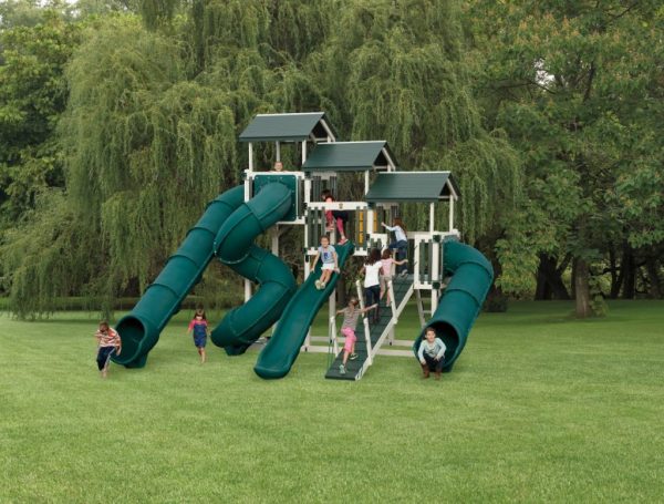 Fantasy Fortress Swing Set Package #F514-9